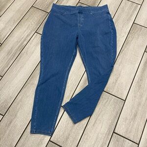 HUE Women's Blue Jeggings